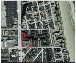 2215 3rd St S, Jacksonville Beach, FL - AÉRIEN  Vue de la carte