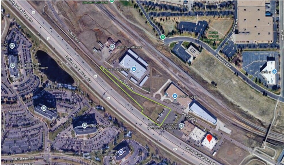 3500 Industrial Ln, Broomfield, CO à vendre - Aérien - Image 2 de 2