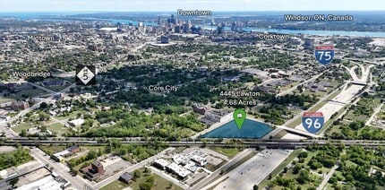 4445 Lawton St, Detroit, MI - Aérien  Vue de la carte - Image1