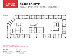 200 E Sandpointe Ave, Santa Ana, CA for lease Floor Plan- Image 1 of 1