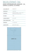 25545-25710 Springbrook Ave, Santa Clarita, CA à louer Plan d’étage- Image 2 de 3