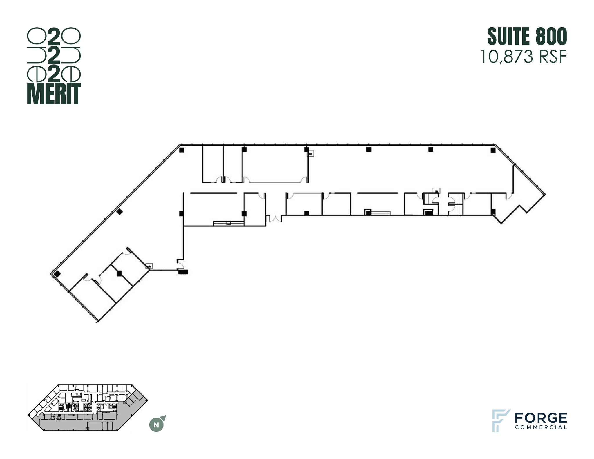 12221 Merit Dr, Dallas, TX à louer Plan d’étage- Image 1 de 1