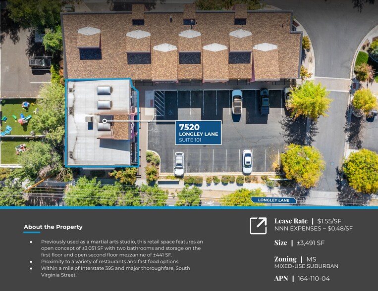 7520 Longley Ln, Reno, NV à louer - Photo du bâtiment - Image 2 de 6