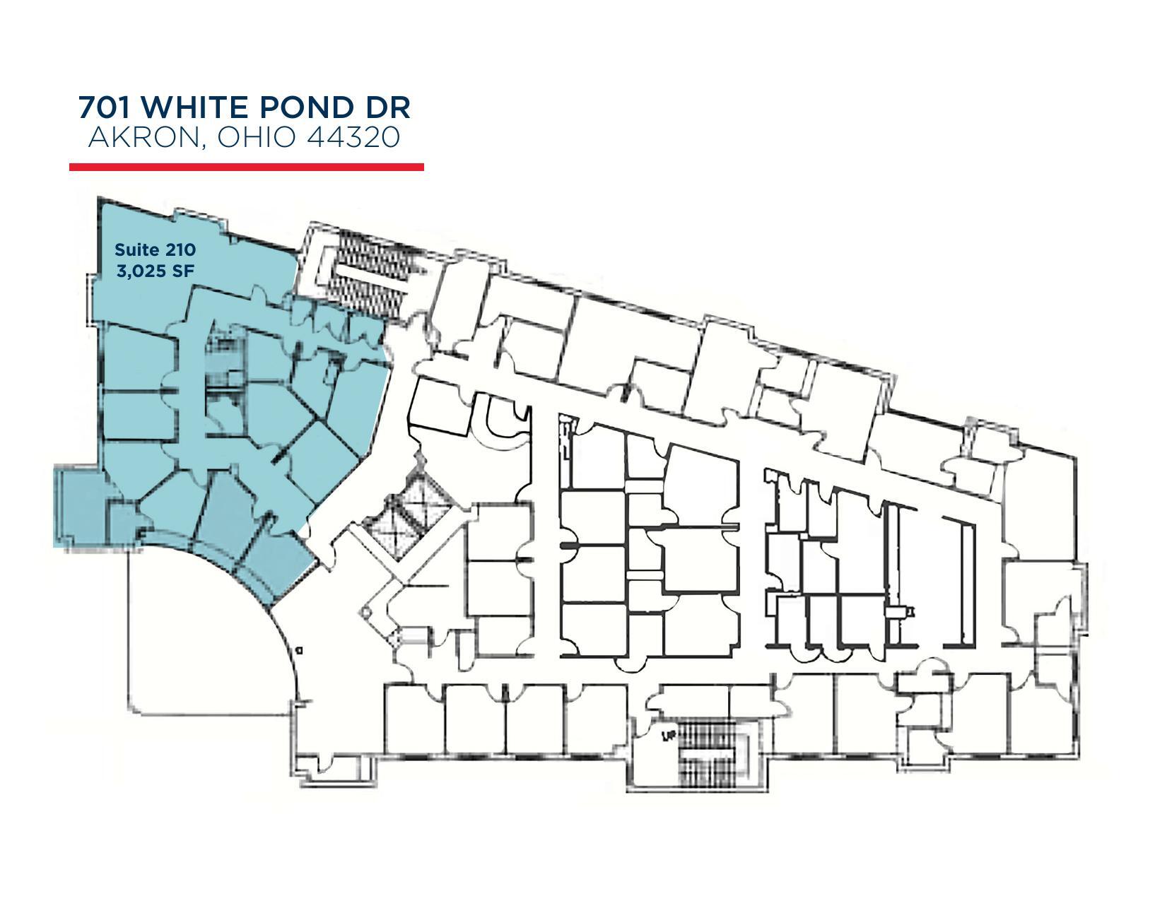701 White Pond Dr, Akron, OH for lease Floor Plan- Image 1 of 1