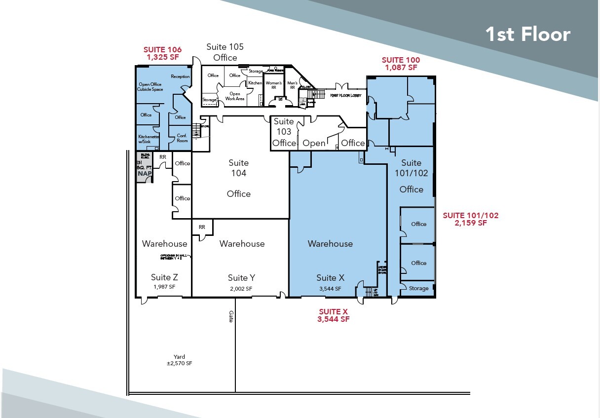 28441 Rancho California Rd, Temecula, CA à louer Plan d’étage- Image 1 de 1