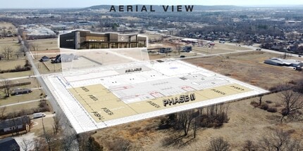 4840 Robins Rd, Springdale, AR - Aérien Vue de la carte