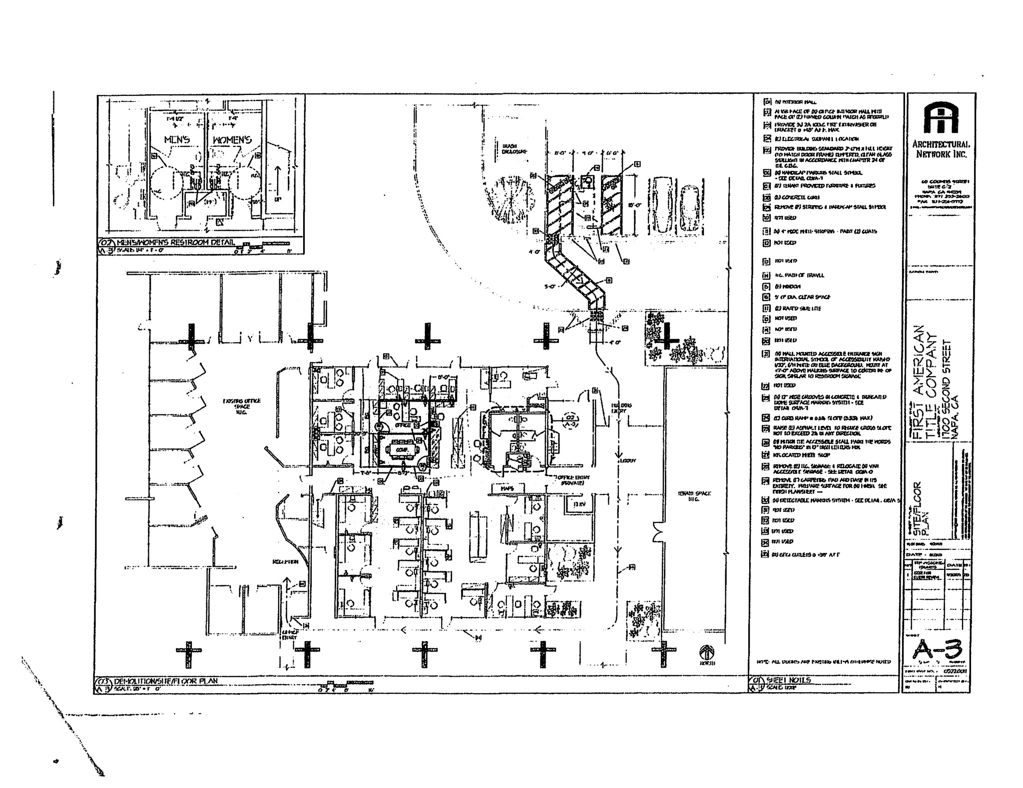 1700 2nd St, Napa, CA à louer Plan de site- Image 1 de 1