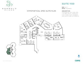 402 W Broadway, San Diego, CA for lease Floor Plan- Image 2 of 2