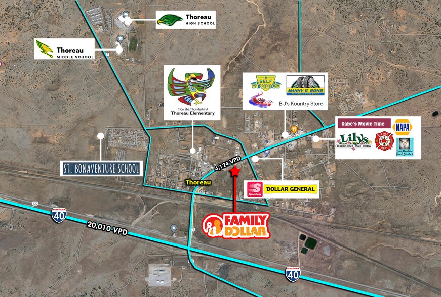 70 NM-371, Thoreau, NM à vendre - Photo du bâtiment - Image 2 de 7