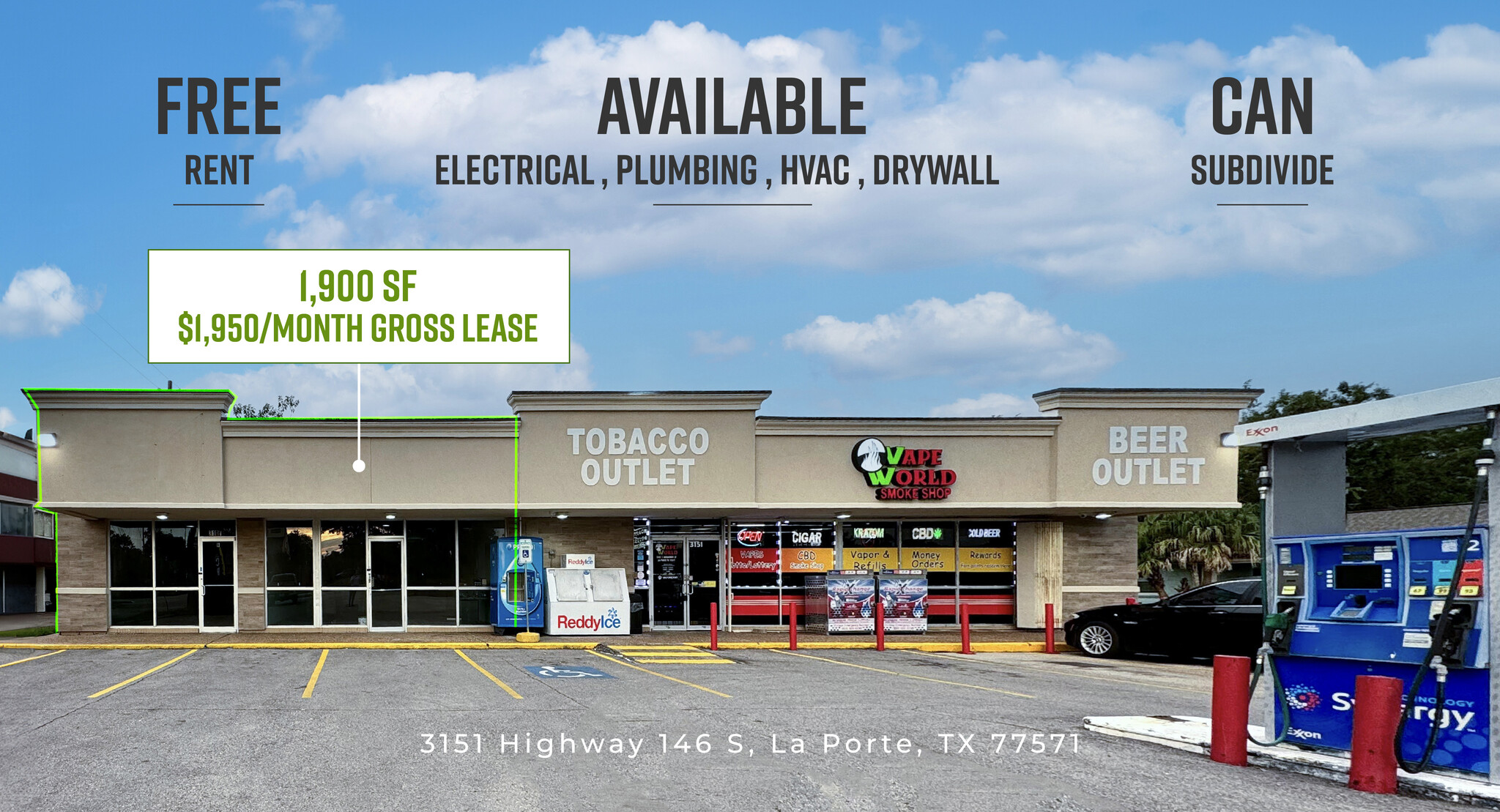 3151 Highway 146 S, La Porte, TX for lease Building Photo- Image 1 of 10