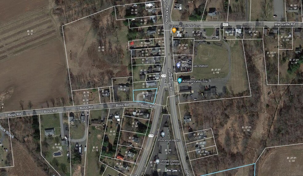 1103 Old York Rd, Ringoes, NJ for sale - Plat Map - Image 1 of 1