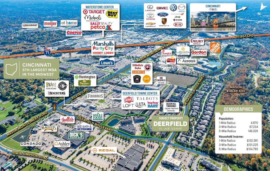 5939 Deerfield Blvd, Mason, OH à vendre - Photo du bâtiment - Image 2 de 14