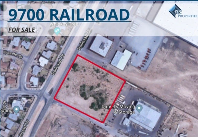 9700 Railroad Dr, El Paso, TX à vendre Aérien- Image 1 de 2