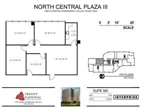 12801 N Central Expy, Dallas, TX for lease Floor Plan- Image 1 of 1