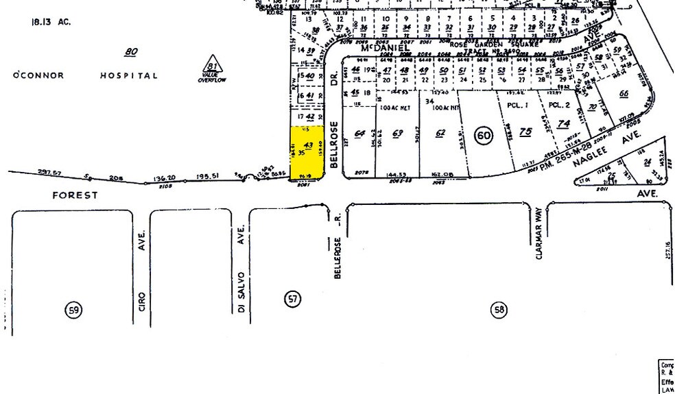 2081 Forest Ave, San Jose, CA à louer - Plan cadastral - Image 3 de 6