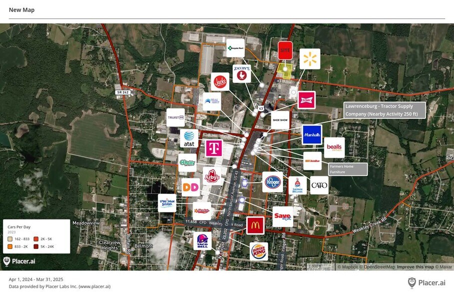 2420 Locust Avenue, Lawrenceburg, TN à vendre - Photo du bâtiment - Image 2 de 3