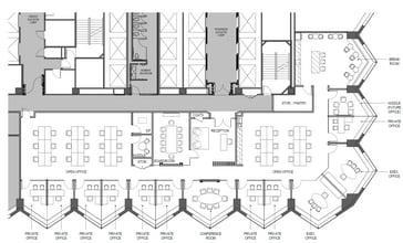 555 California St, San Francisco, CA for lease Floor Plan- Image 1 of 2
