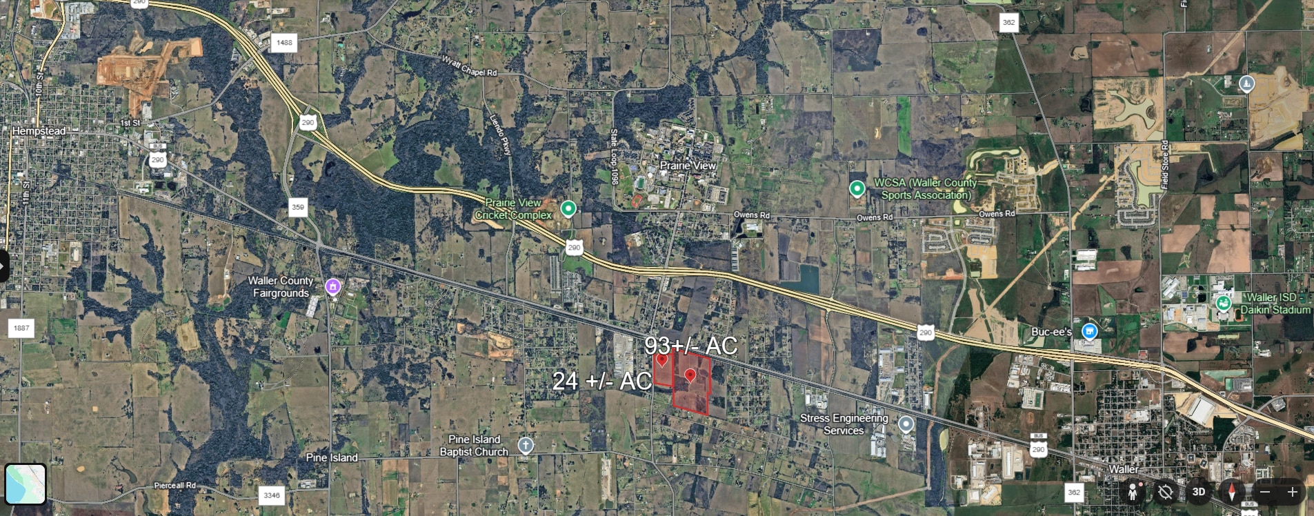 44291 Old Houston Hwy, Prairie View, TX for sale Aerial- Image 1 of 7