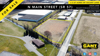 Plus de détails pour N Main St, Orrville, OH - Terrain à vendre