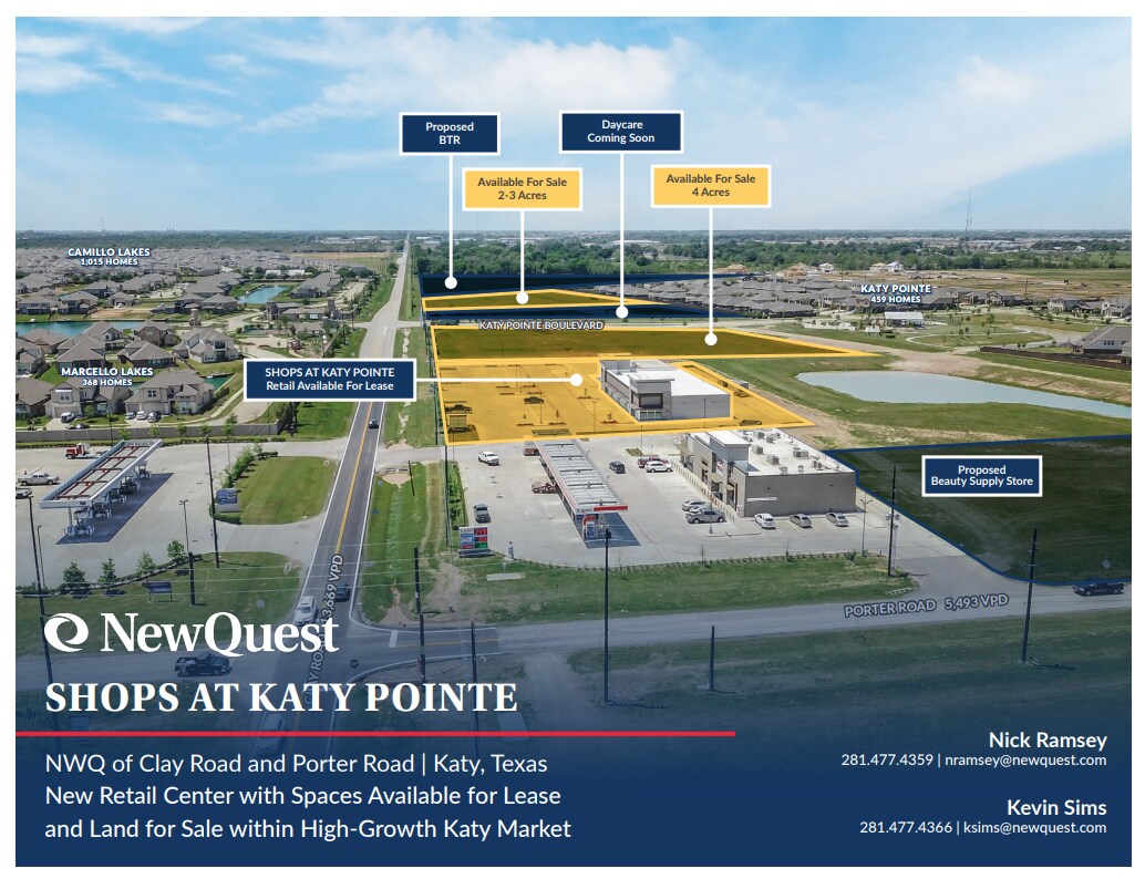 Clay Rd & Porter Rd, Katy, TX à louer Photo du bâtiment- Image 1 de 4