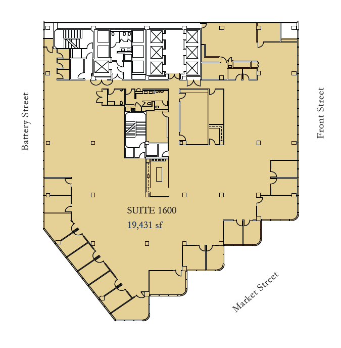 One Front St, San Francisco, CA for lease Floor Plan- Image 1 of 1