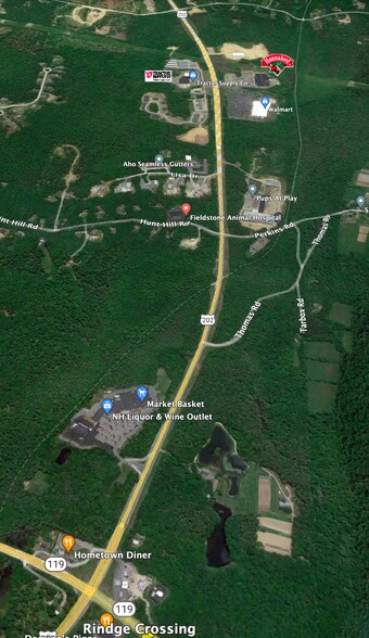 1448 NH Route 119, Rindge, NH à vendre - Aérien - Image 3 de 3