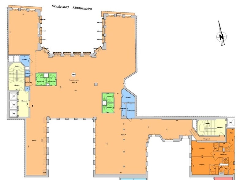 5 boulevard Montmartre, Paris for lease - Floor Plan - Image 3 of 4