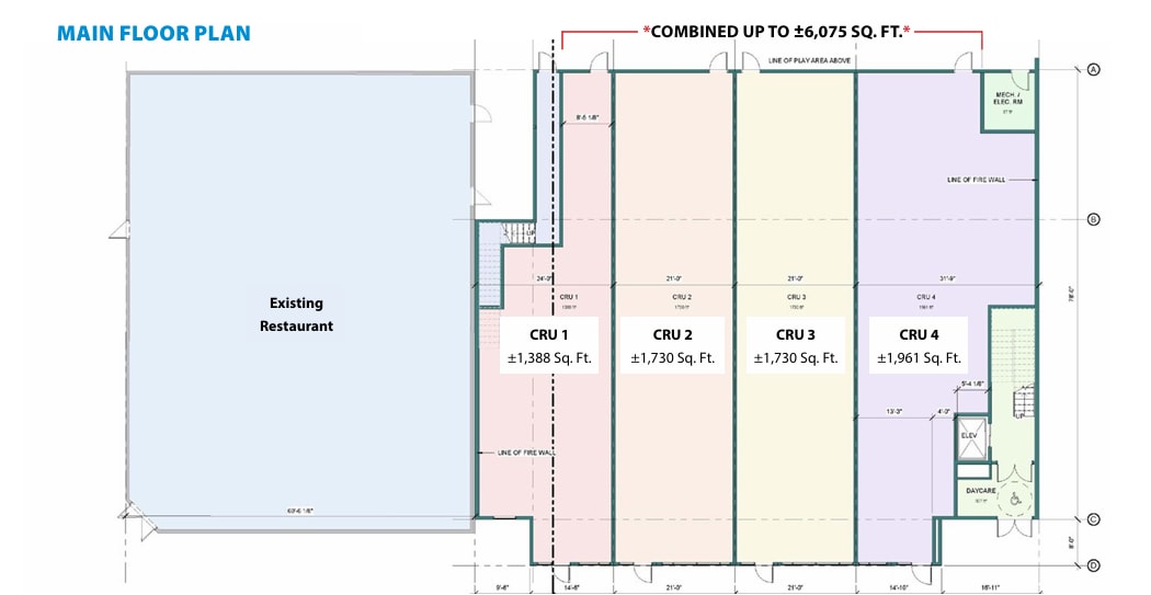 10404 Mayfield Road NW, Edmonton, AB for lease Floor Plan- Image 1 of 4