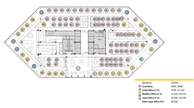 101 S Tryon St, Charlotte, NC for lease Floor Plan- Image 1 of 7