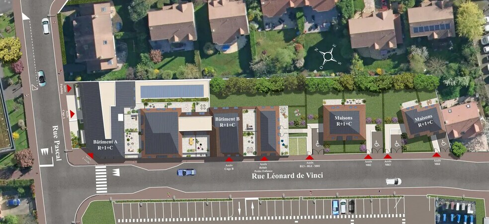 Retail in Antony for sale - Site Plan - Image 3 of 5