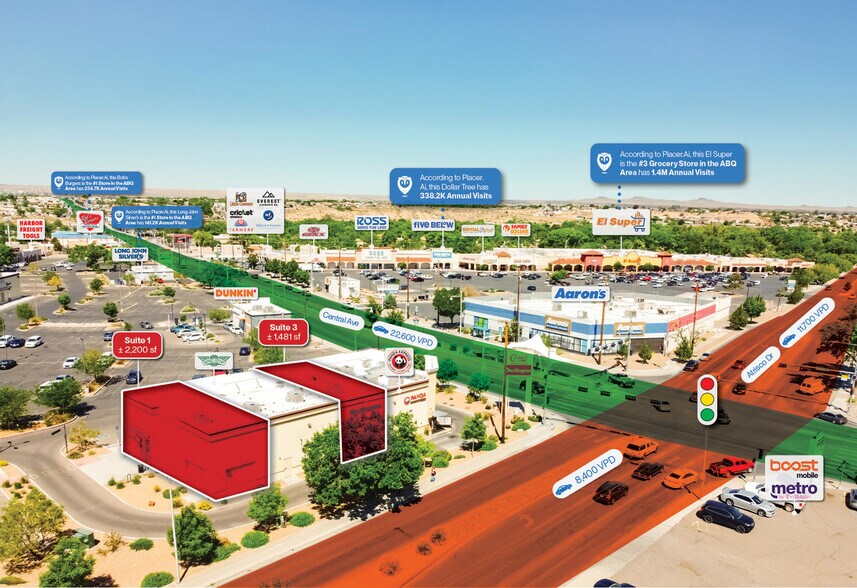 4208 Central Ave SW, Albuquerque, NM à louer - Photo du bâtiment - Image 3 de 10