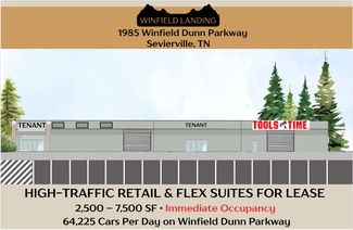 More details for 1985 Winfield Dunn Pky, Sevierville, TN - Retail, Flex for Lease