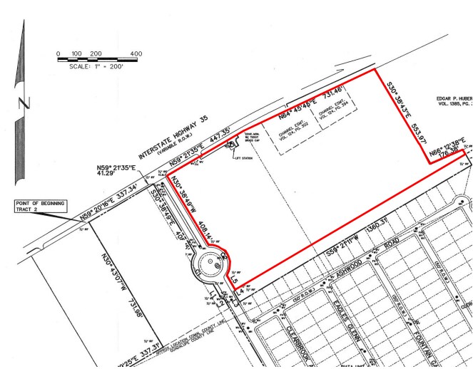 I-35 and Fairlawn Avenue, Schertz, TX à vendre - Plan cadastral - Image 2 de 2