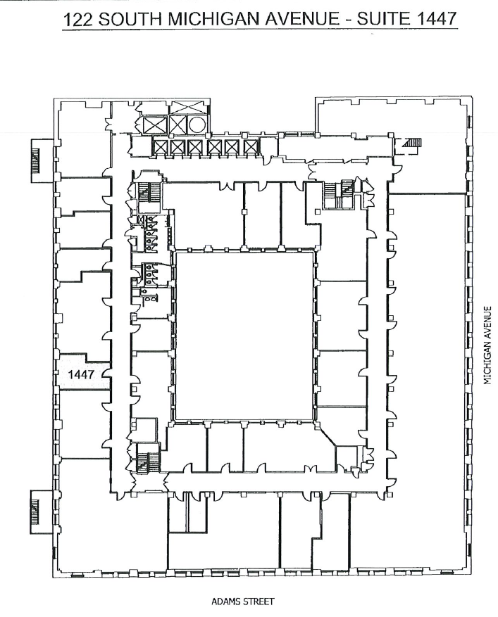 122 S Michigan Ave, Chicago, IL for lease Floor Plan- Image 1 of 1