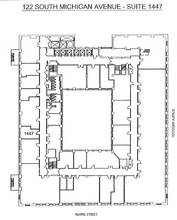 122 S Michigan Ave, Chicago, IL for lease Floor Plan- Image 1 of 1