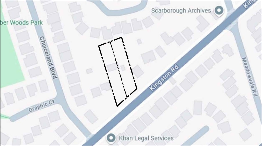 6244 Kingston Rd, Toronto, ON for sale - Plat Map - Image 2 of 7