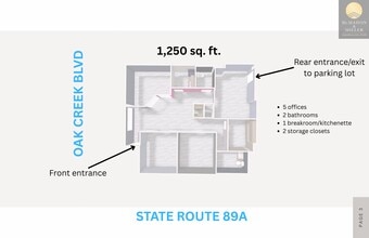 1575 W State Route 89A, Sedona, AZ for lease Floor Plan- Image 1 of 9