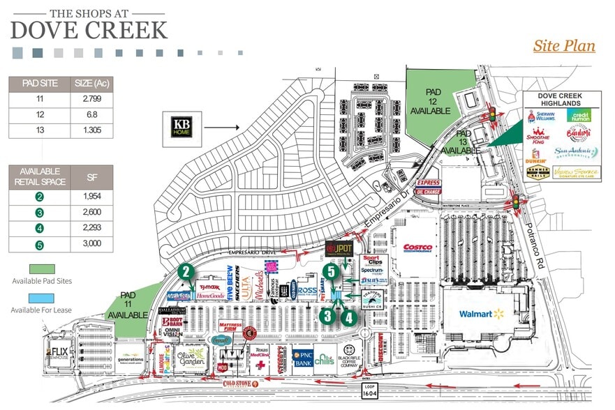 The Shops at Dove Creek, San Antonio, TX à vendre - Aérien - Image 3 de 3