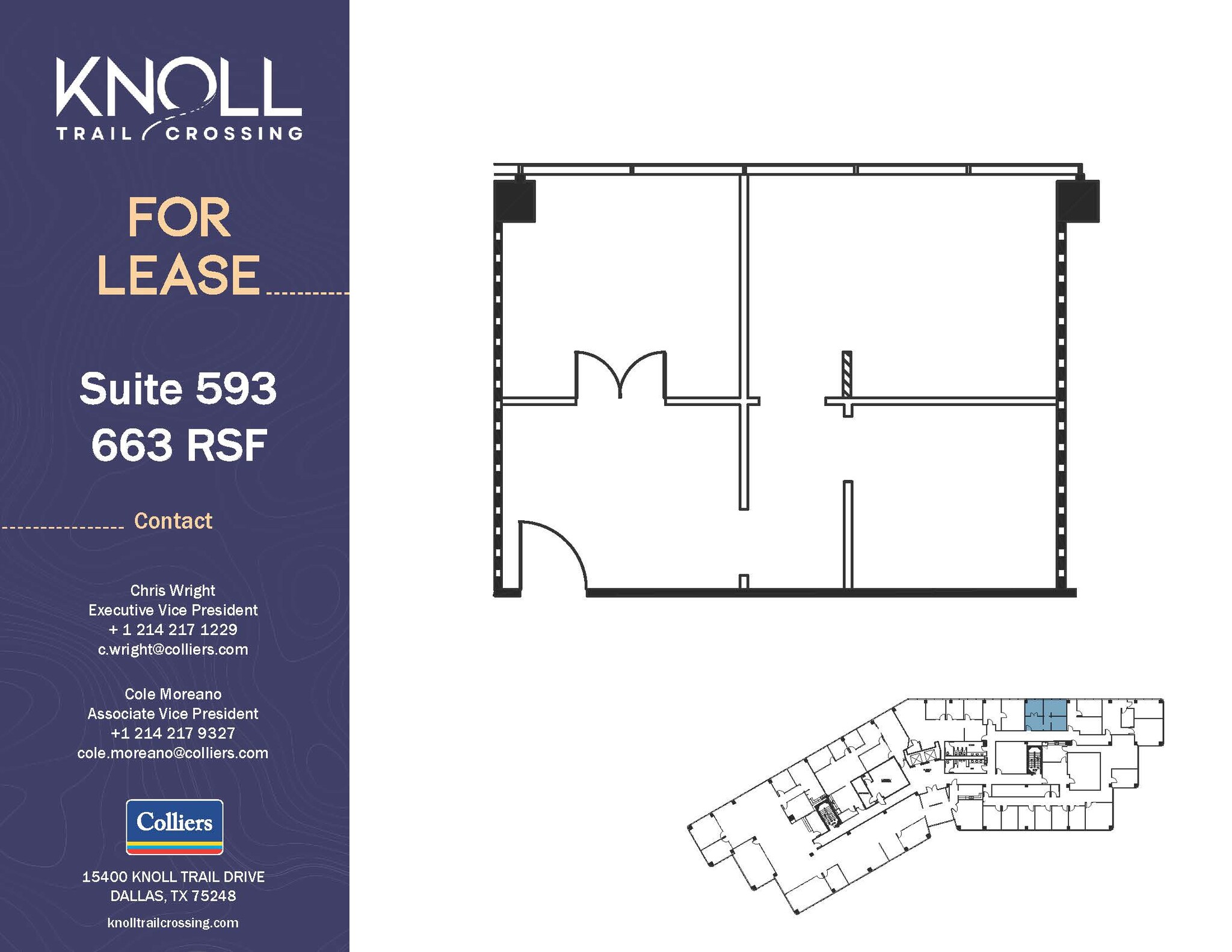 15400 Knoll Trail Dr, Dallas, TX for lease Floor Plan- Image 1 of 1