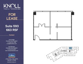 15400 Knoll Trail Dr, Dallas, TX for lease Floor Plan- Image 1 of 1