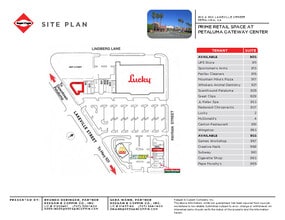 905-939 Lakeville Hwy, Petaluma, CA for lease Site Plan- Image 1 of 1
