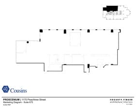 1170 Peachtree St, Atlanta, GA for lease Site Plan- Image 1 of 2