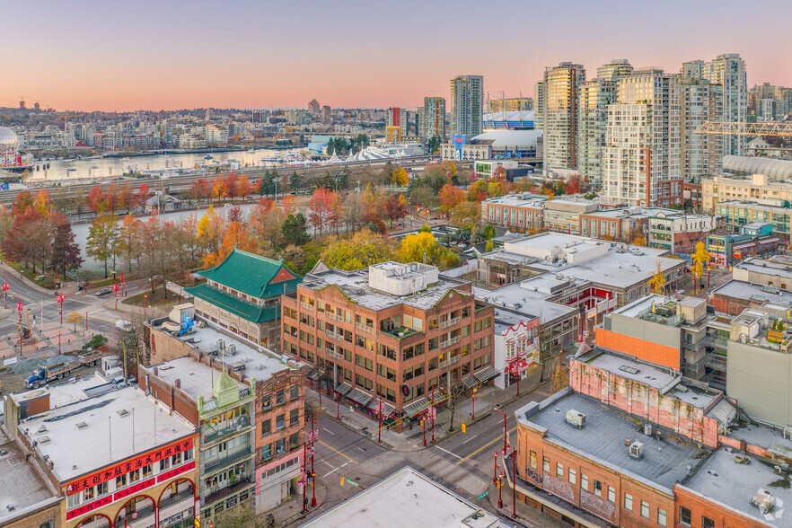 86-88 Pender St E, Vancouver, BC for lease - Aerial - Image 2 of 2