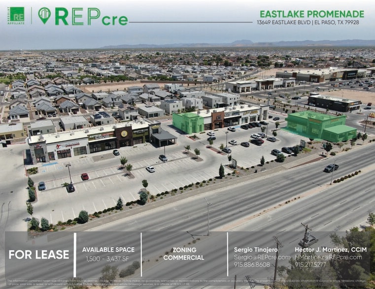 13649 Eastlake Blvd, El Paso, TX for lease - Building Photo - Image 1 of 6