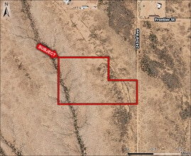 Frontier St, Wittmann, AZ - AERIAL  map view - Image1