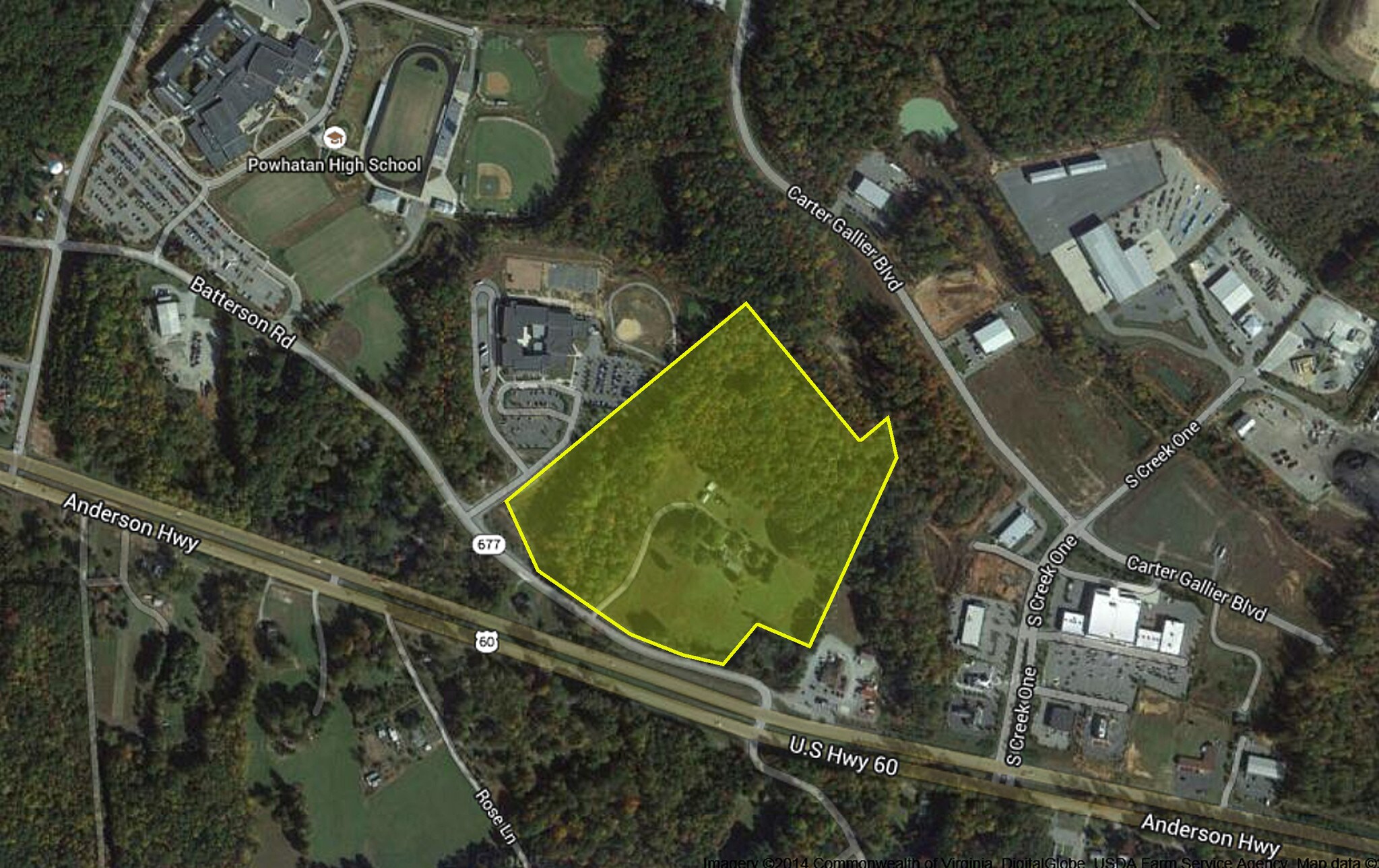 2206 Batterson Rd, Powhatan, VA à vendre Photo du bâtiment- Image 1 de 2