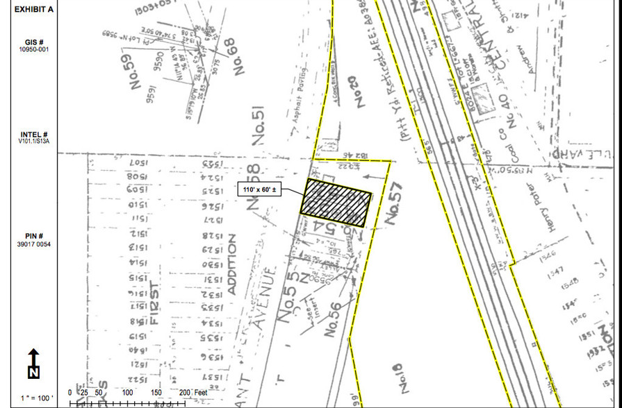 Pleasant Ave, Hamilton, OH à vendre - Plan cadastral - Image 2 de 2