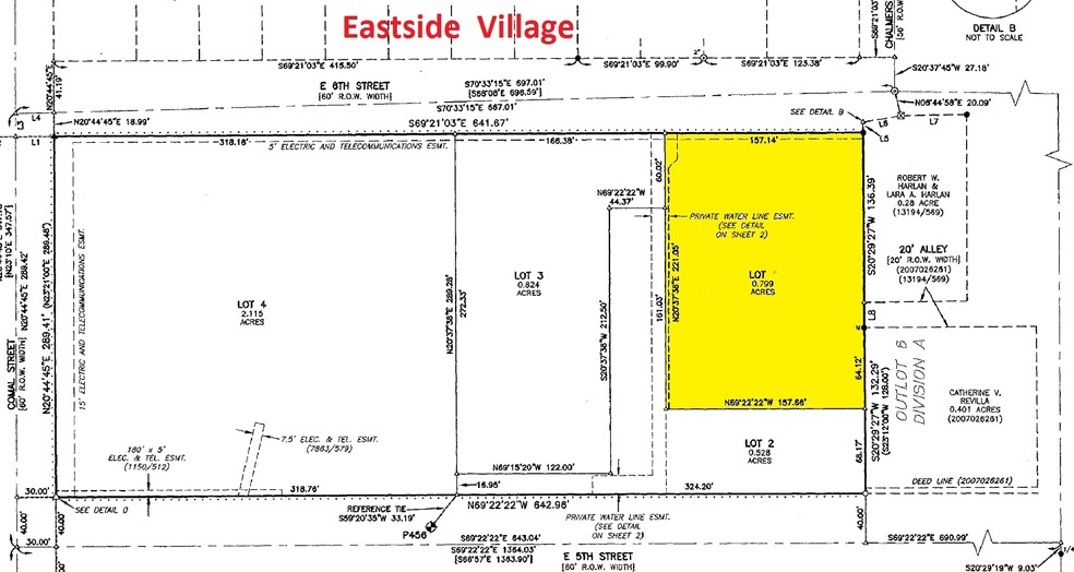 1645 E 6th St, Austin, TX for lease - Plat Map - Image 3 of 34