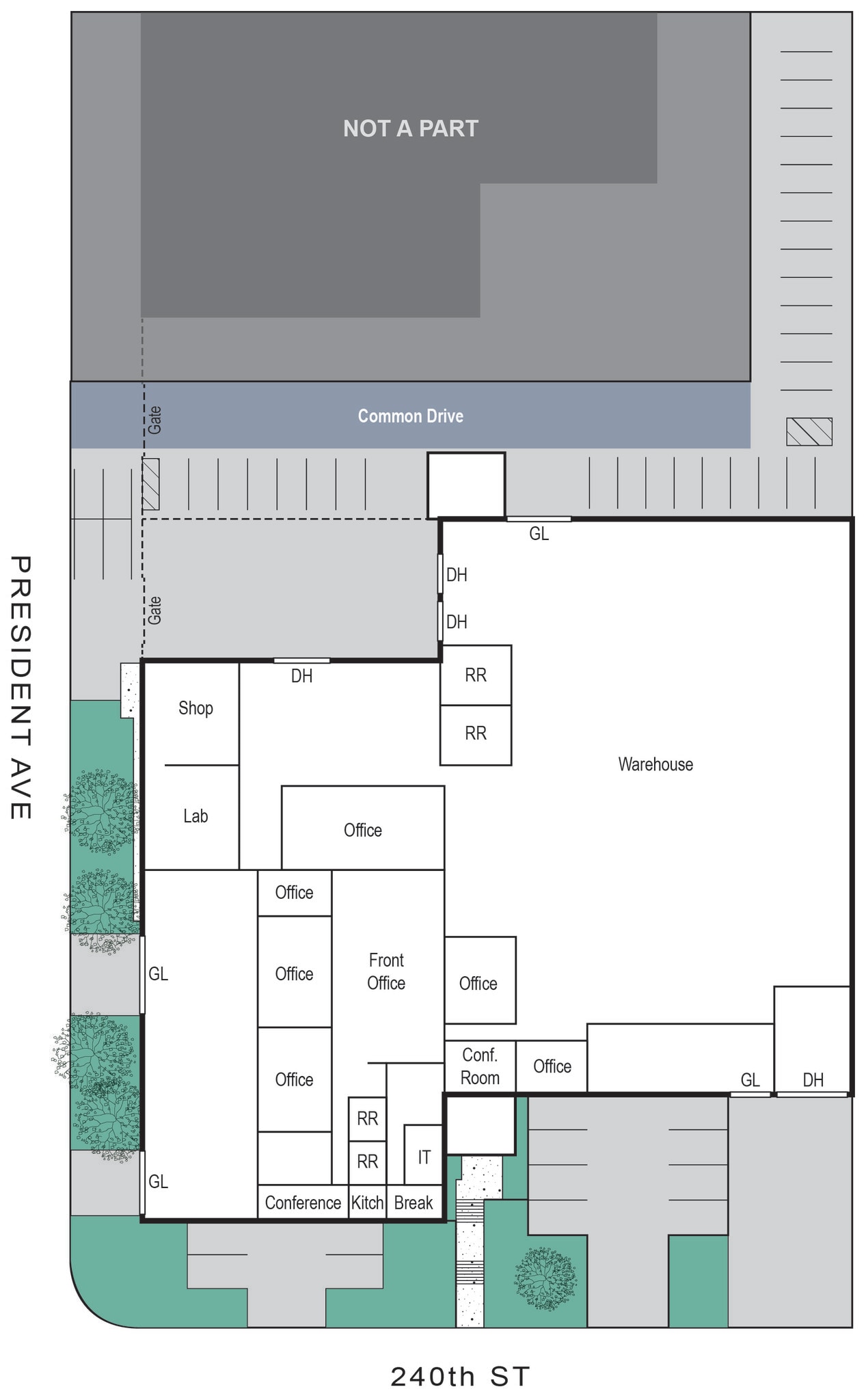 1429 240th St, Harbor City, CA for lease Floor Plan- Image 1 of 1