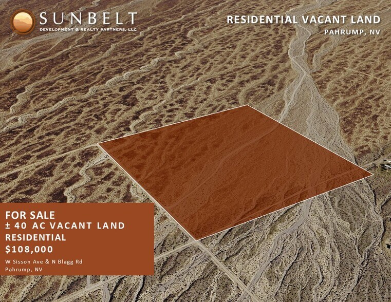 9381 Blagg rd, Pahrump, NV à vendre - Photo principale - Image 1 de 4